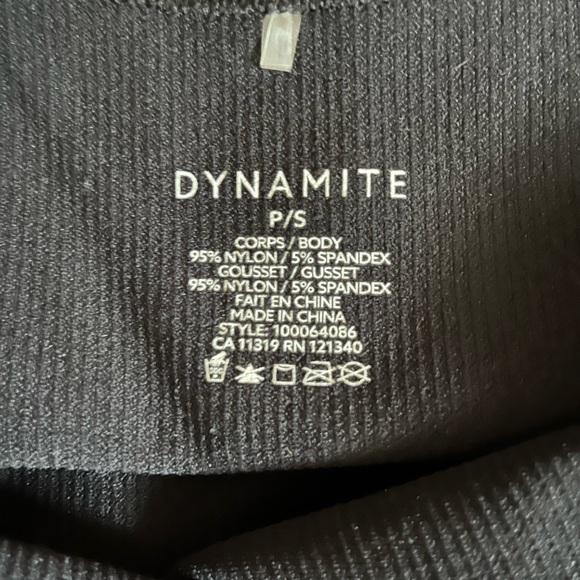 Black dynamite bodysuit - Picture 2 of 2